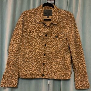 Cheetah Print Levi’s Jacket